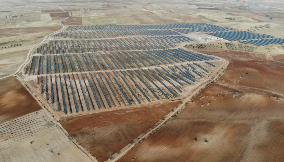 Nuevo parque solar, Ictio Solar, en la localidad de Albarreal de Tajo