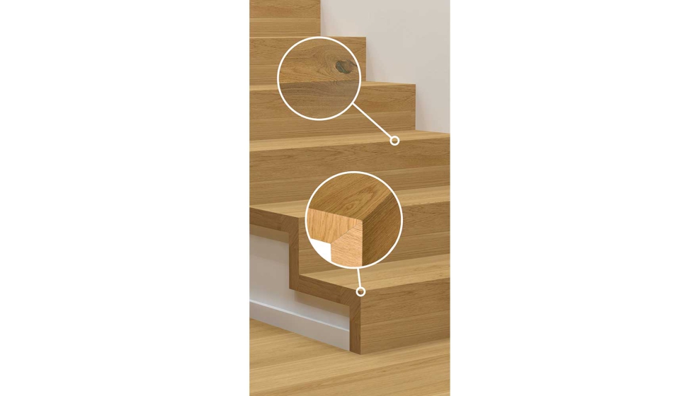 Sistema de escaleras y escalones de ter Hürne