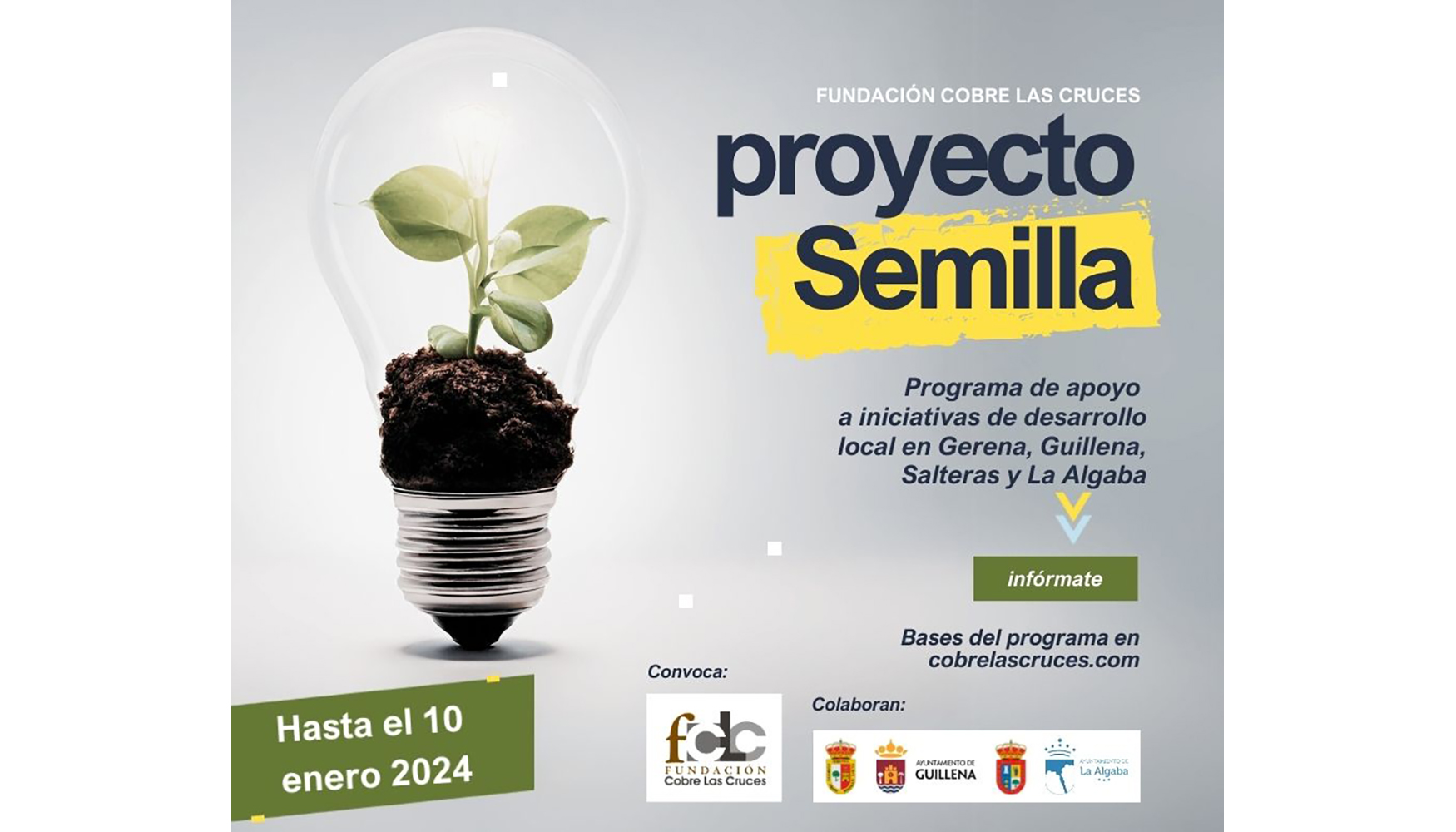 Cartel del Proyecto Semilla