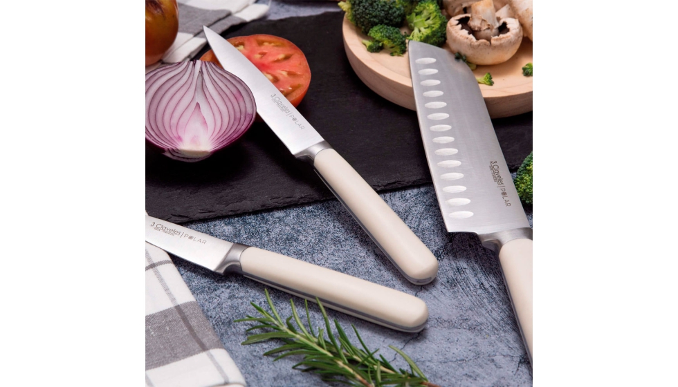 Nuevos cuchillos 3 Claveles Takumi: elegantes y de tacto suave - Ferretería