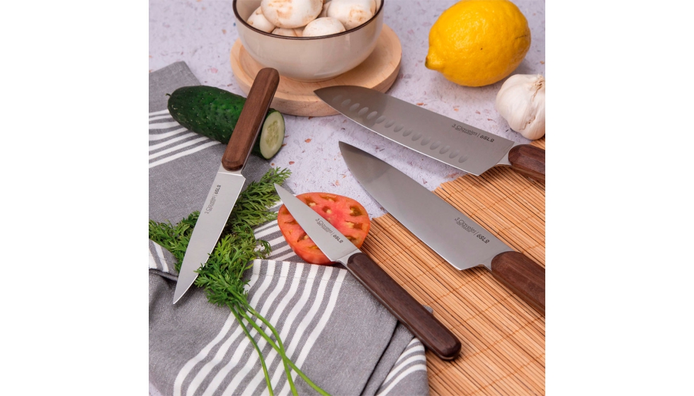 Nuevos cuchillos 3 Claveles Takumi: elegantes y de tacto suave - Ferretería