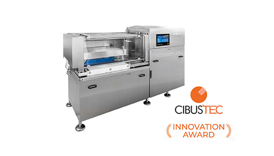 Provisur, ganador del premio a la innovacin de CibusTec, con la prensa Hoegger X3i
