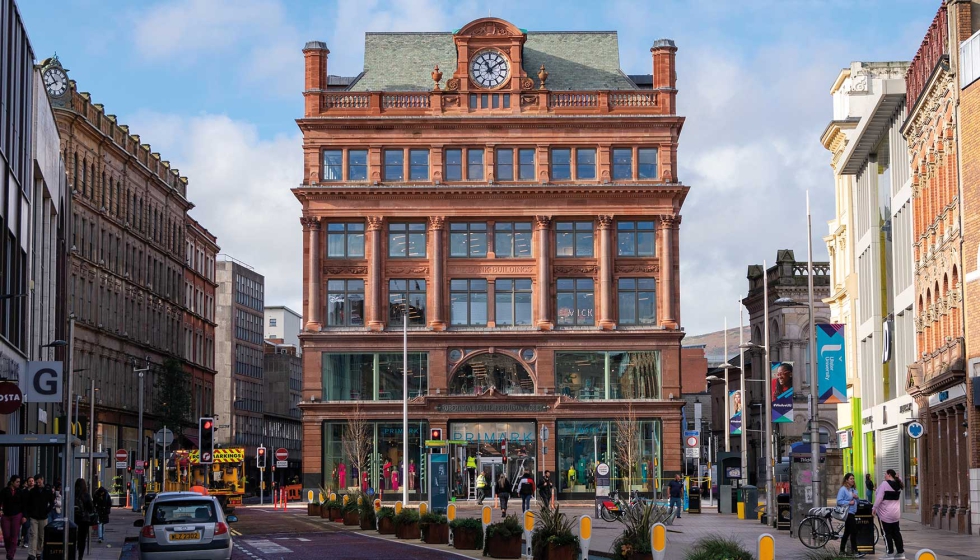 Bank Buildings forma parte de la historia y la fisonoma de Belfast