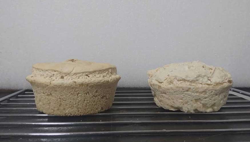 Panes lactales elaborados con un concentrado de prote�nas recuperadas del suero l�cteo, un subproducto de la industria quesera...