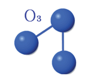 Molcula de ozono