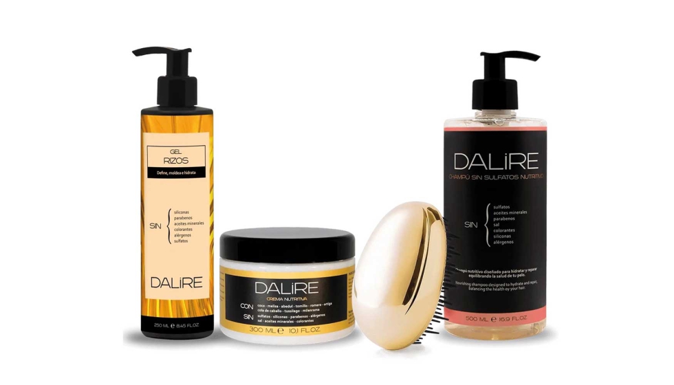 Productos capilares de Dalire