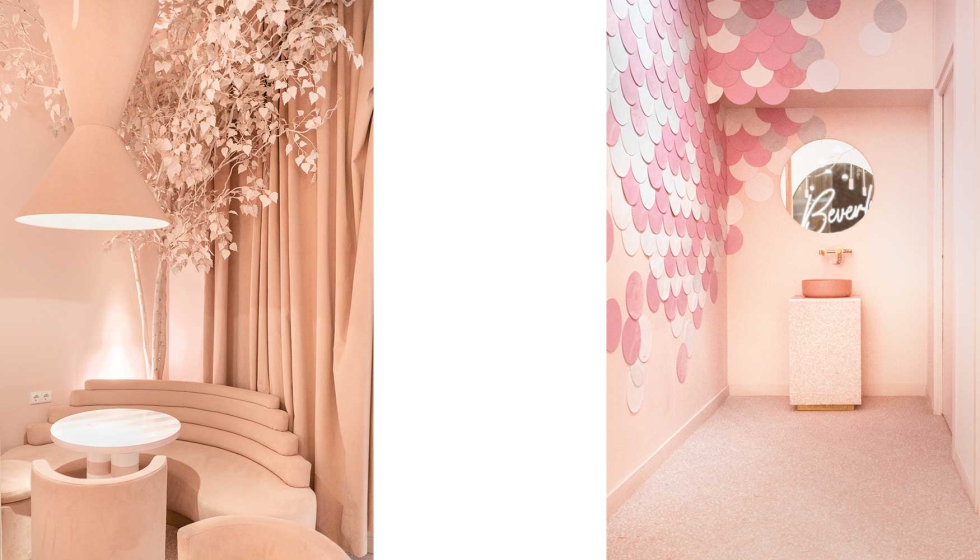 Dos rincones especiales de este Beverly Caf� que se ha convertido en uno de los locales m�s �instagrameables� de la ciudad del Turia...