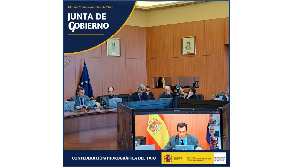 La sesi�n tuvo lugar en la sede central de Madrid de la Confederaci�n Hidrogr�fica del Tajo (CHT), ubicada en el n�mero 81 de la Avenida de Portugal...