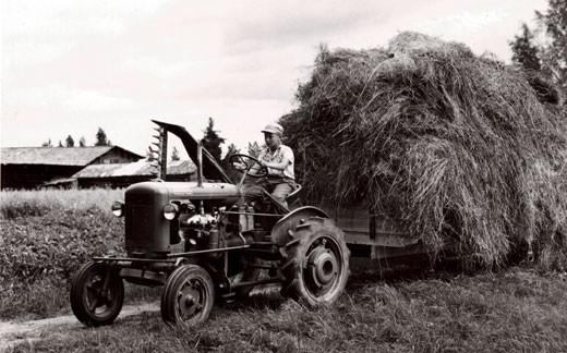 Los primeros 15 tractores de Valmet se terminaron en 1951