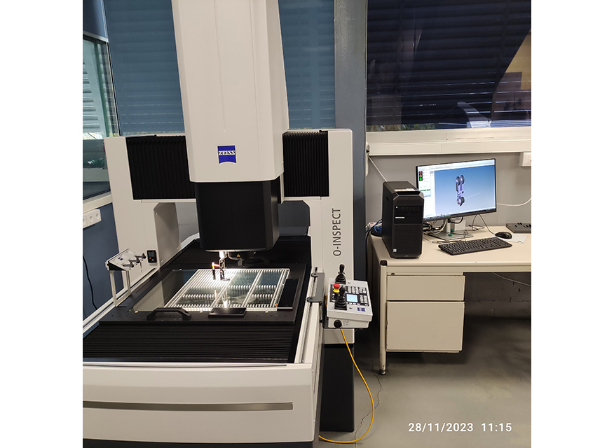 A mquina de medio O-Inspect 543 permitiu  Iraundi ultrapassar os desafios de controlo e de tempo
