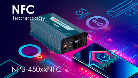 Nueva serie NPB-450-xxNFC: Cargadores inteligentes con NFC