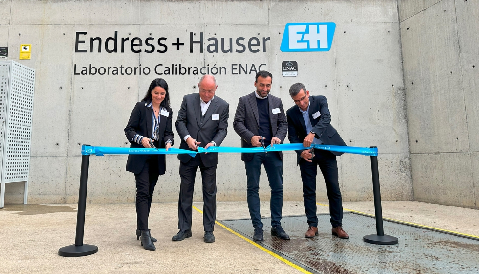 Inauguracin oficial del nuevo laboratorio de calibracin de Endress+Hauser