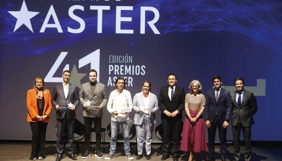 Galardonados en los Premios Aster de Andaluca Occidental