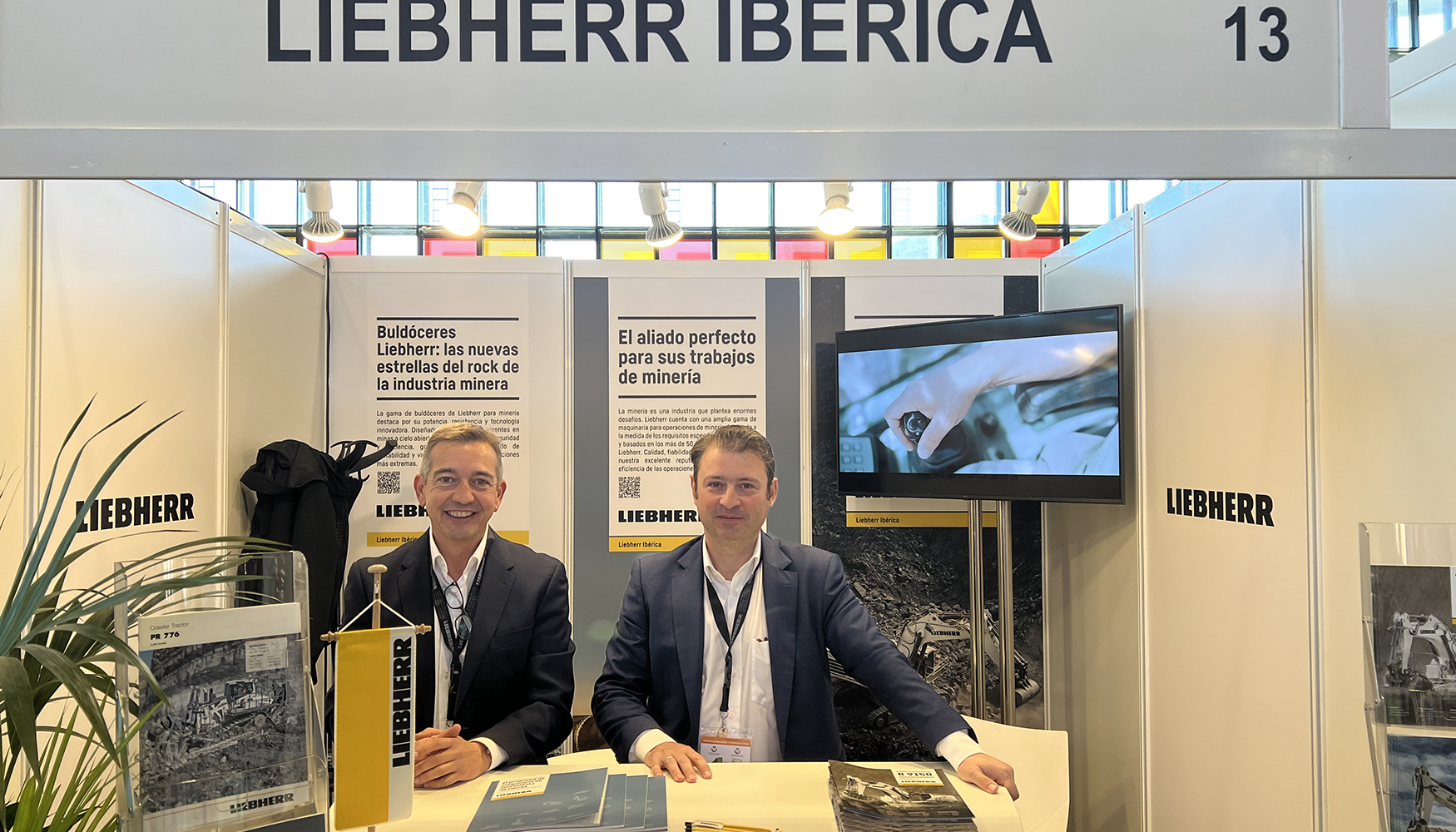 Stand de Liebherr Ibrica