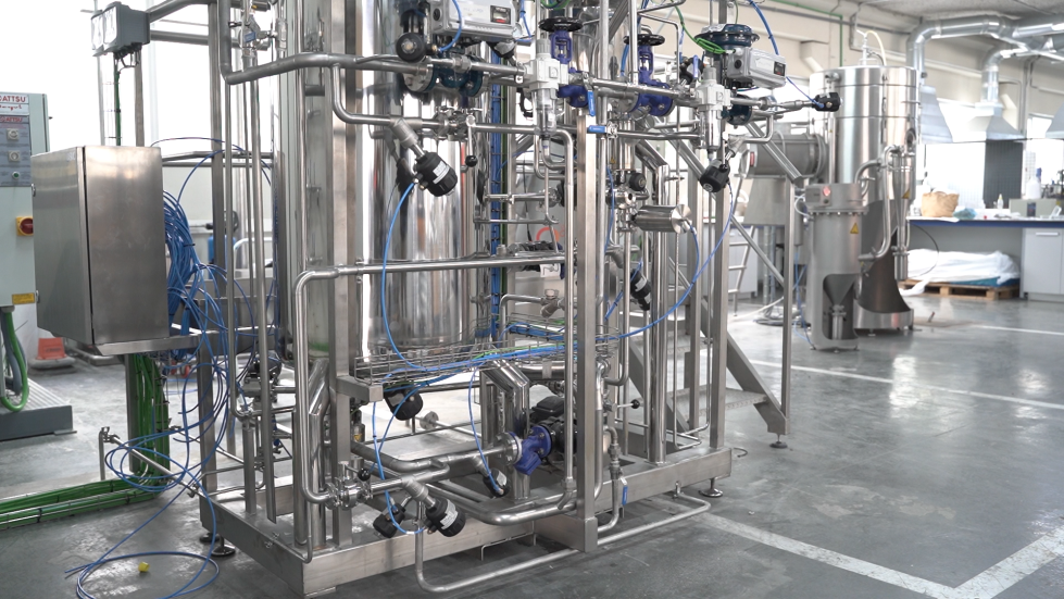 Imagen 6. Biorreactor de fermentacin en la planta piloto de ITENE