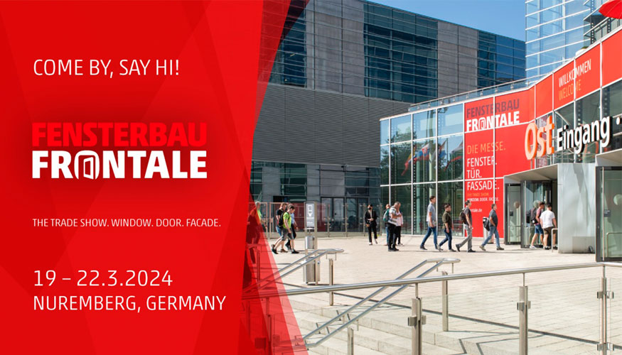 Fensterbau Frontale se celebrar en Nremberg del 19 al 22 de marzo de 2024