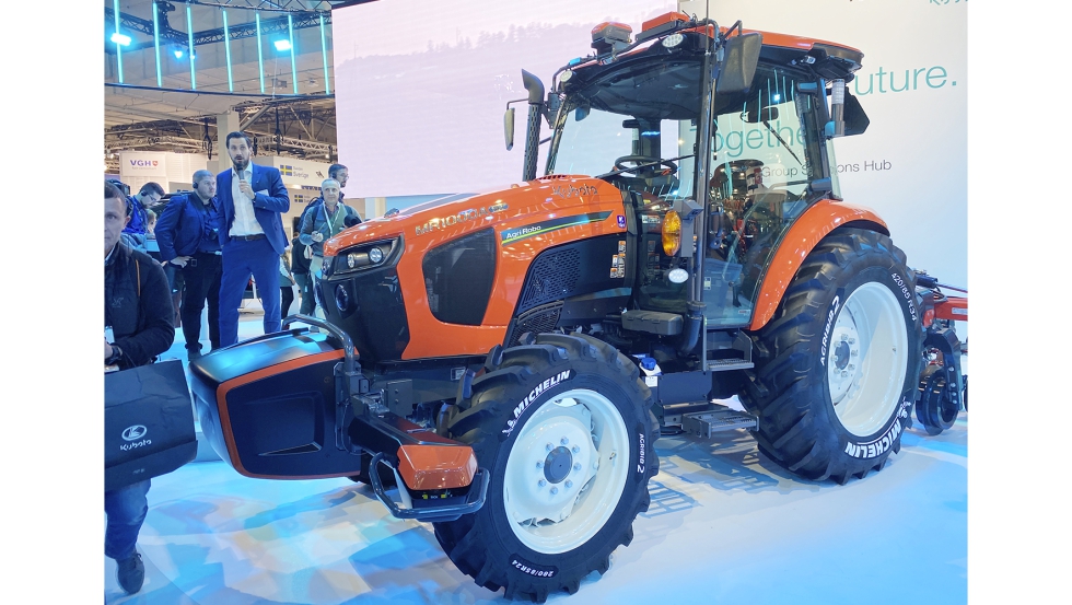 Tractor Agri Robo KVT en Agritechnica