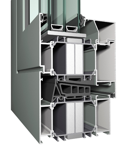 The system for passive buildings CS 104 of Reynaers