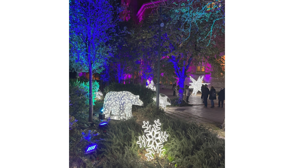 Los elementos navide�os consiguen crear una experiencia �nica para todos los p�blicos. Foto: Ramon Mu�oz