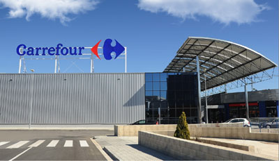 Vista del nuevo Carrefour inaugurado en Amposta