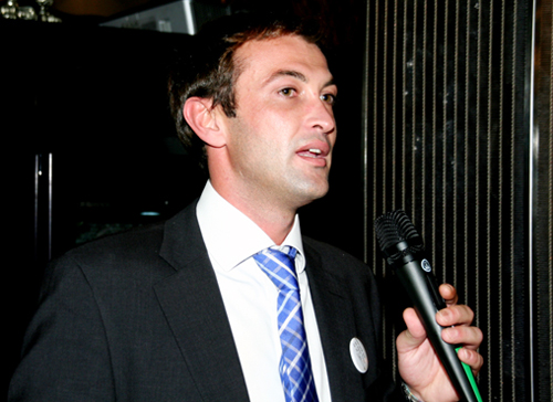 Alberto Cipelli de Vendomat, durante la presentacin