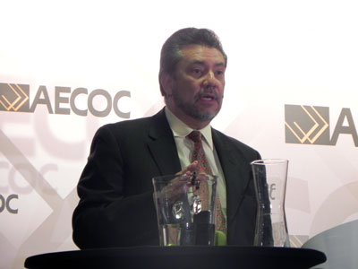 Jorge Lpez, durante su intervencin en el Congreso Aecoc