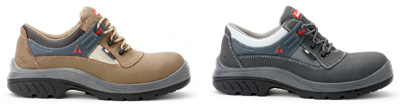 El nuevo zapato modelo Light 72209 S3 est disponible en dos colores (beige y gris)