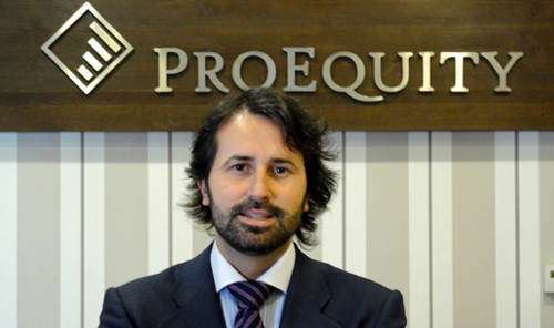 Javier Molino Marn, departamento de Inversin de ProEquity