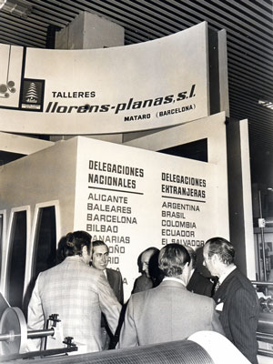 Graphispag 1974. Foto: Tallers Llorens-Planas