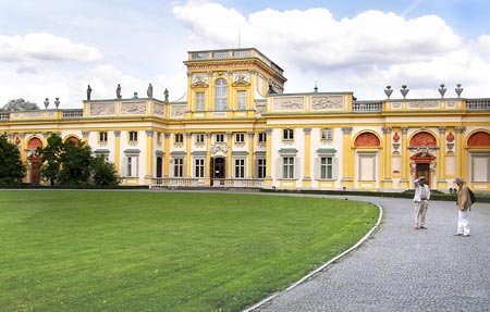 Palacio Wilanw de Varsovia. Foto: Michal Zacharzewski