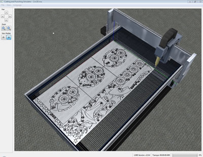 Entre las principales novedades incluidas en Lantek Expert 2011 se encuentra un simulador CAD/CAM en 3D