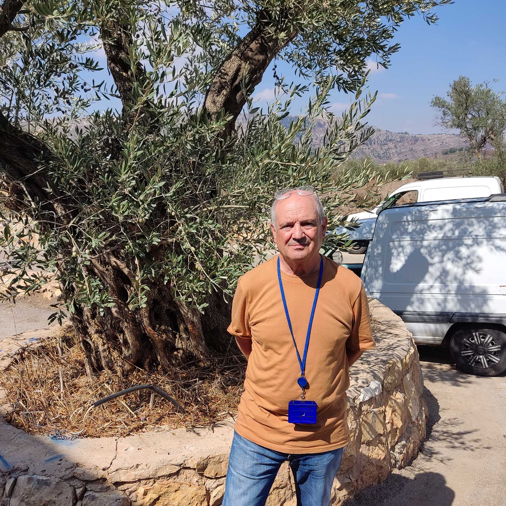 Fotografia de Entrevista a Jos Casanova, Coordinador cientfico del Proyecto 'Almazara' en el sur del Lbano