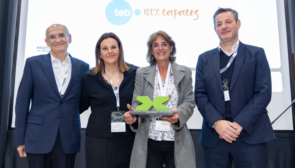 Premio 'Empresa activa' a Grup Cooperatiu TEB