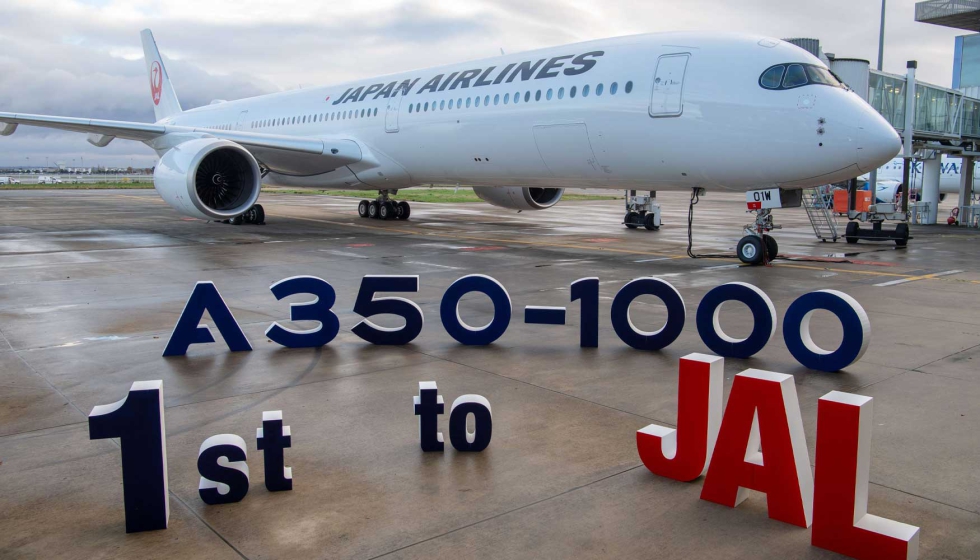 JAL ha encargado 31 aviones A350, 18 A350-900 y 13 A350-1000...