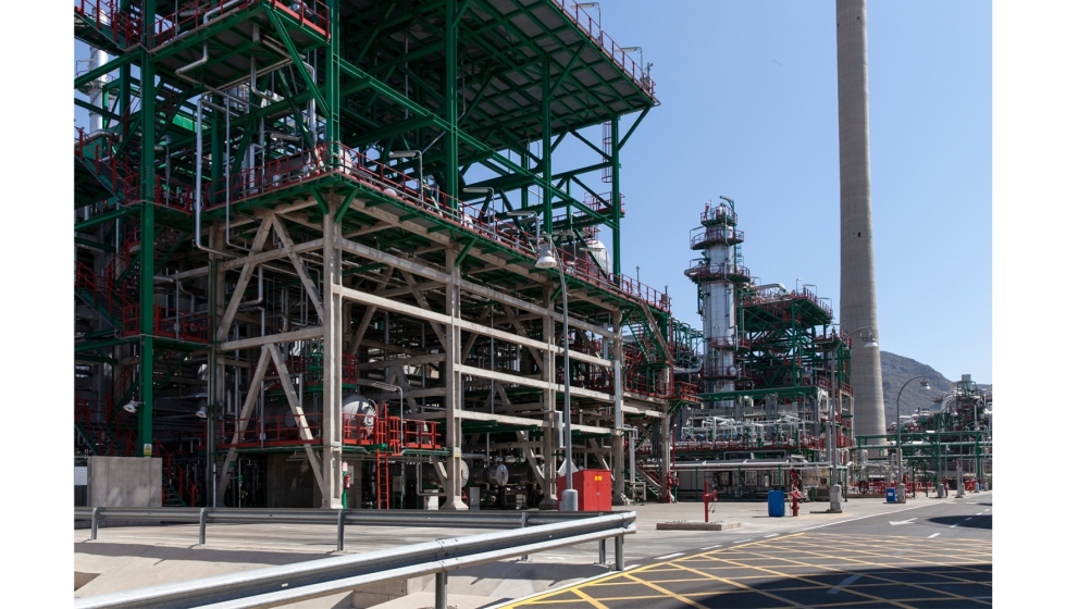 Complejo industrial de Repsol en Cartagena