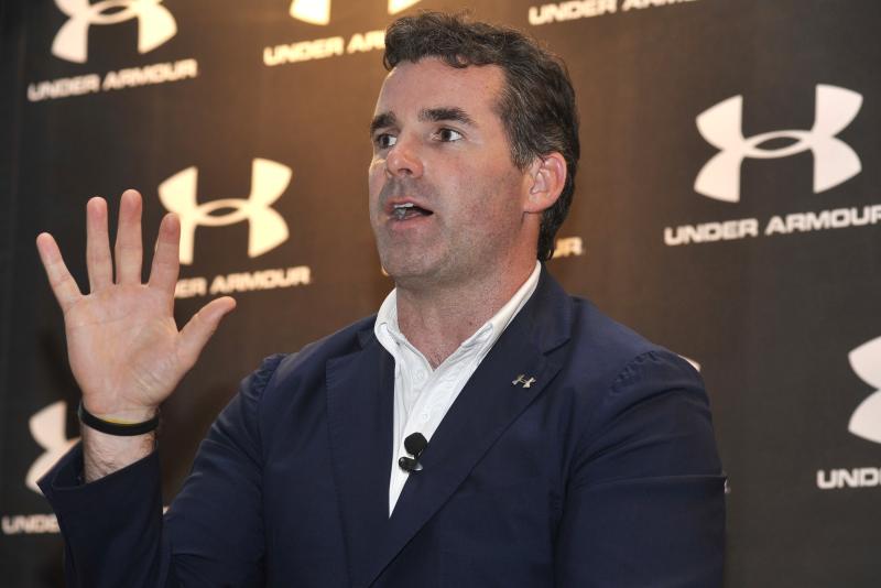 Kevin Plank, fundador y máximo responsable de Under Armour Kevin Plank, fundador y máximo responsable de Under Armour