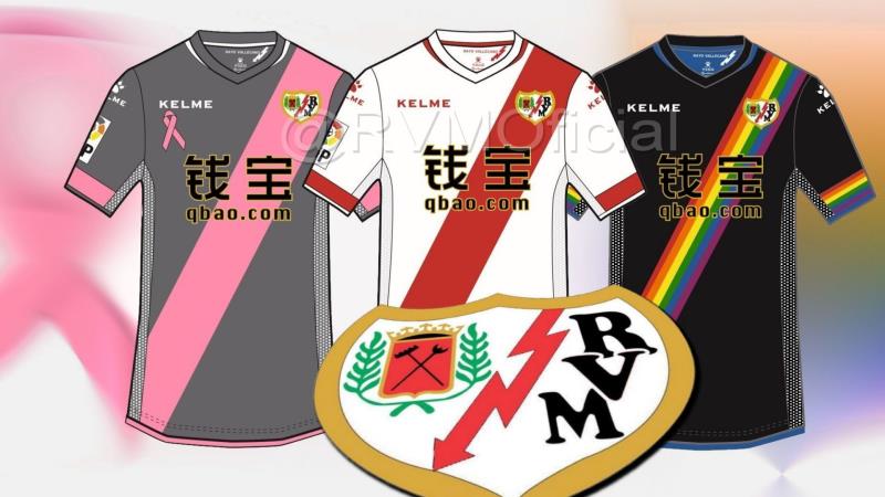 Kelme y el Rayo solidarios en su segunda equipaci n Material