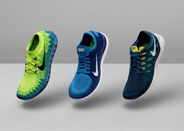 La coleccion Nike Free Running 2014 revoluciona la flexibilidad del movimiento natural Material Deportivo