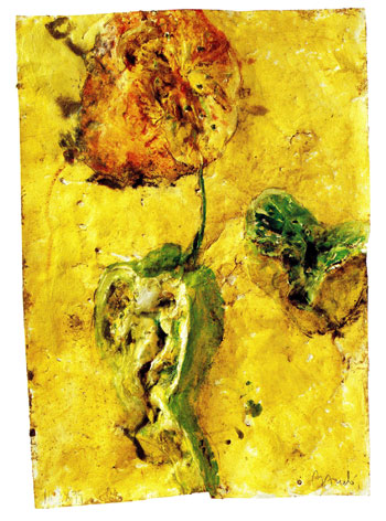 'Pimiento Verde', leo pintado por Miquel Barcel en 1994