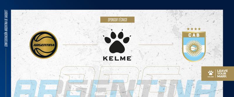 Foto de Kelme, nuevo sponsor de la Confederación Argentina de Básquet