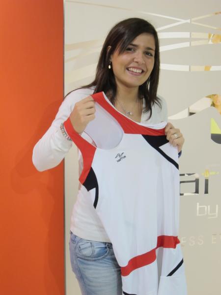 La marca de ropa deportiva Naffta ficha a Xisela Aranda actual