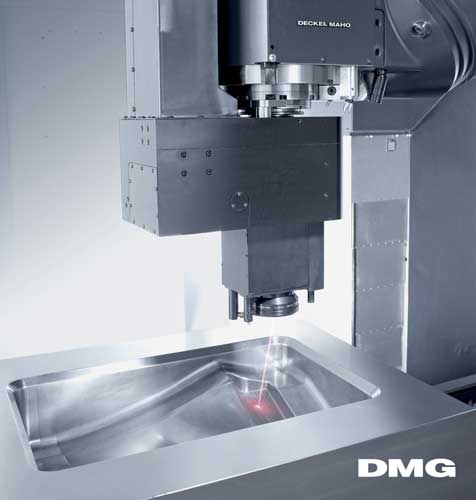 Thanks to its 5-axis simultaneous processing capacity, the laser beam achieves its goals even in very complex surfaces