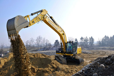 Excavadora de orugas E305C de New Holland Construction