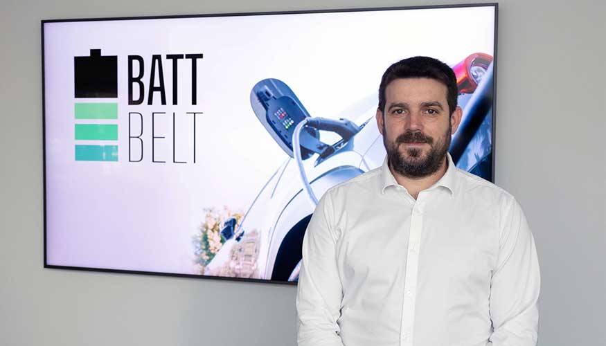 Javier Zurbitu, es el CEO Battbelt...
