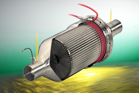 El programa reduce las emisiones contaminantes de los motores disel industriales