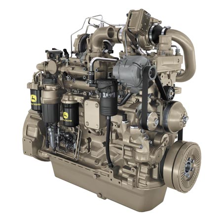 The 6 PSX, 8 L PowerTech has a capacity of 168-224 kW (225-300 HP)