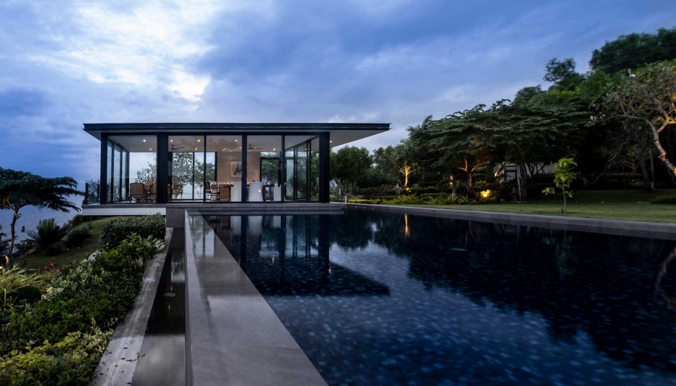 Cliff House Villas en Filipinas del estudio Zubu Design Associates. Foto: Edward Simon