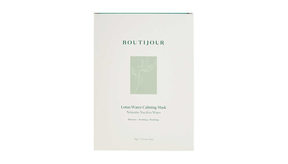 Lotus Water Calming Mask de Boutijour: Equilibrio y serenidad para tu piel