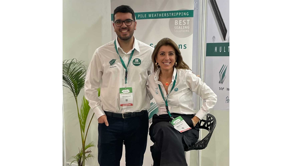 Javier Carbajo y Pilar Gmez en ZAK Doors & Windows Expo, en Bombay