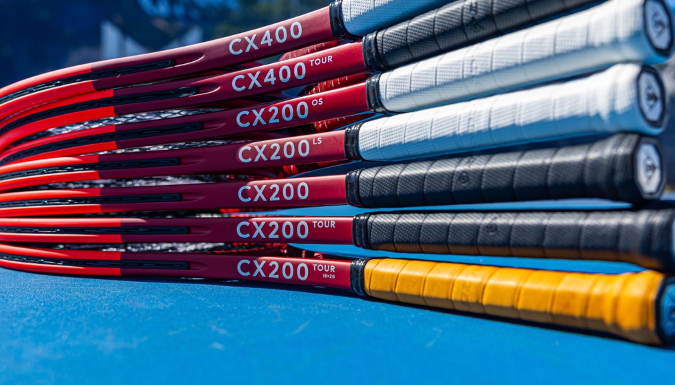 La nueva serie de raquetas CX-Control completa la oferta premium de raquetas Dunlop